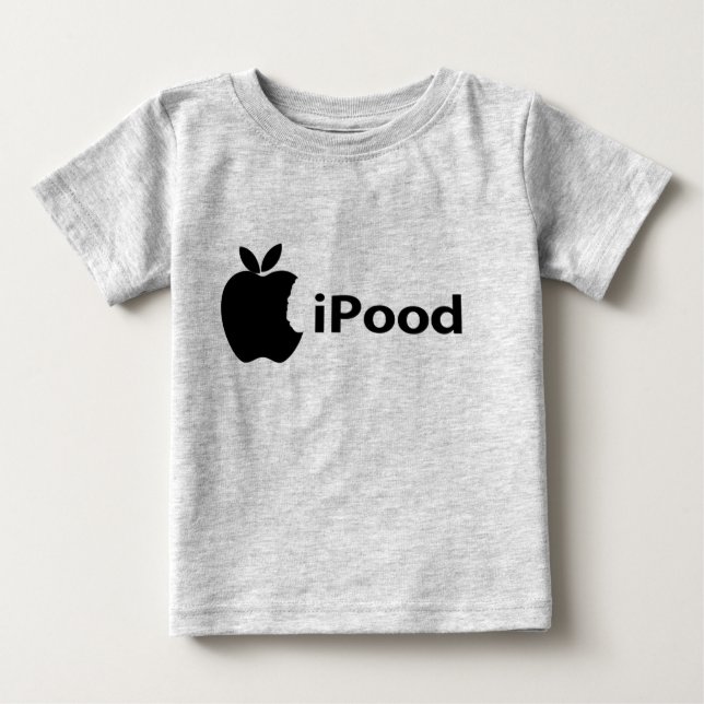 Camiseta Para Bebê T-shirt da criança de IPood (Frente)