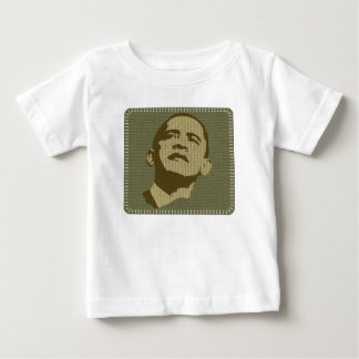 Camiseta Para Bebê T-shirt da criança de Obama