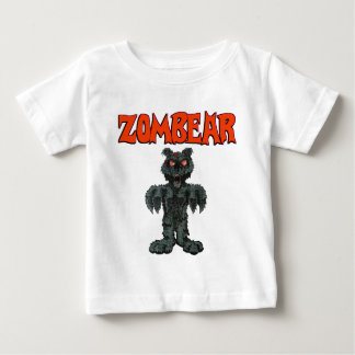 Camiseta Para Bebê T-SHIRT da CRIANÇA de ZombieZ ZOMBEAR
