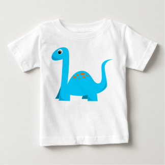 Camiseta Para Bebê T-shirt da criança do dinossauro