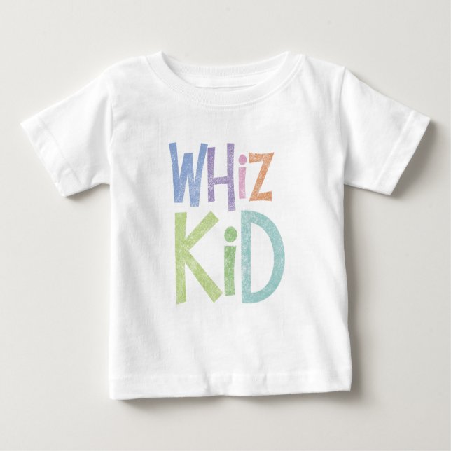 Camiseta Para Bebê T-shirt da criança do miúdo do Whiz (Frente)