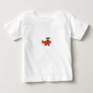 Camiseta Para Bebê T-shirt da criança do plano do jacaré dos desenh