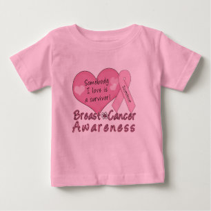 Camiseta Para Bebê T-shirt da criança do sobrevivente do cancro da
