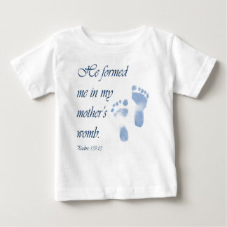 Camiseta Para Bebê T-shirt da criança do ventre da mãe