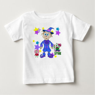 Camiseta Para Bebê T-shirt da marca do ™ de mágico de Oz (miúdos)