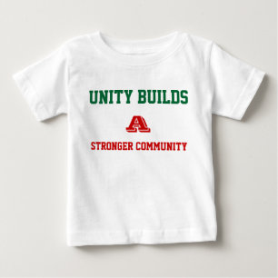 Camiseta Para Bebê T-shirt da unidade