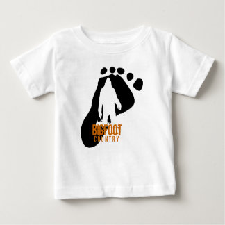 Camiseta Para Bebê T-shirt de Bigfoot das crianças