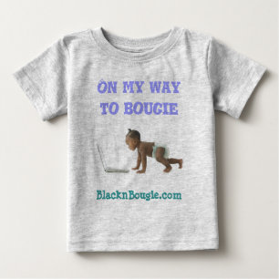 Camiseta Para Bebê T-shirt de Bouge do bebê