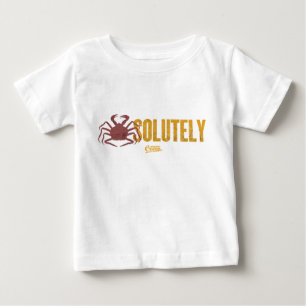 Camiseta Para Bebê T-shirt de Crabsolutely