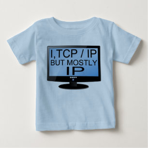 Camiseta Para Bebê T-Shirt de Criança de bebê, bonito e engraçado