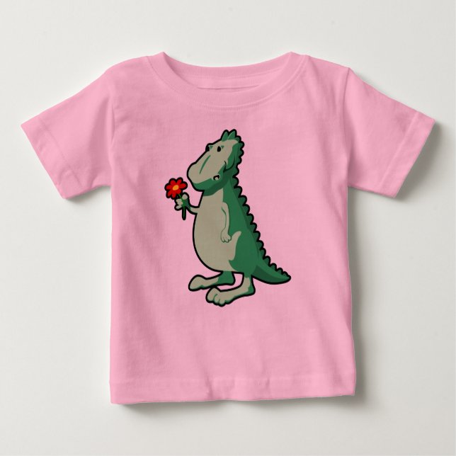 Camiseta Para Bebê T-Shirt de criança Longa (Frente)