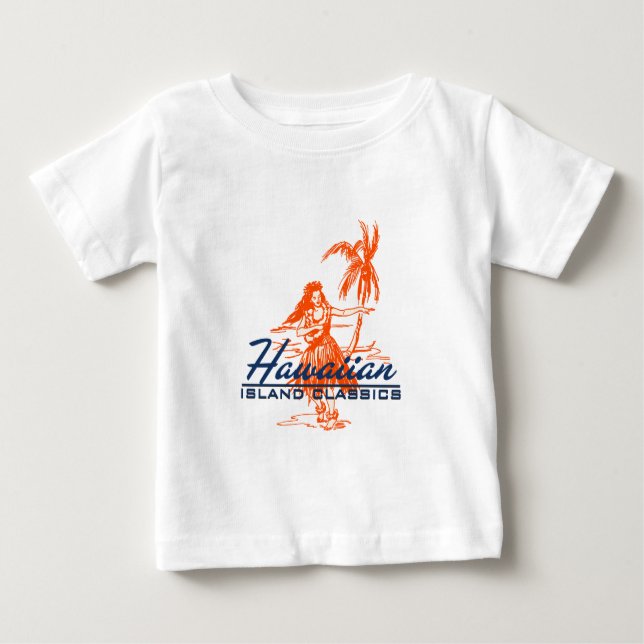 Camiseta Para Bebê T-Shirt de Crianças e Bebês (Frente)