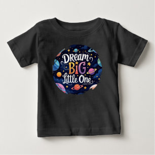 Camiseta Para Bebê T-Shirt De Crianças Que Têm O Espaço