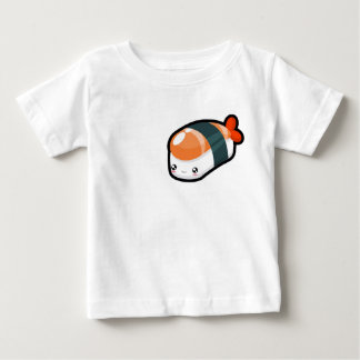 Camiseta Para Bebê T-shirt de Ebi Nigiri do bebê