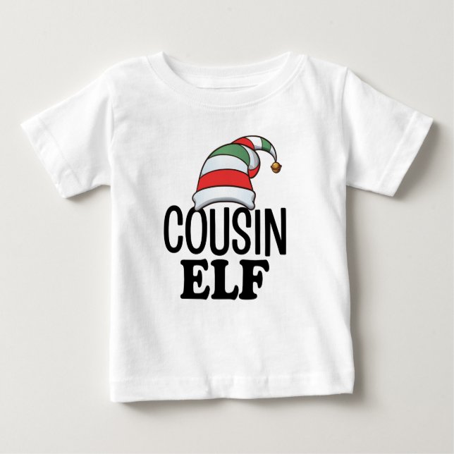 Camiseta Para Bebê T-shirt de harmonização do Natal engraçado da (Frente)