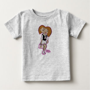 Camiseta Para Bebê T-shirt de Leo