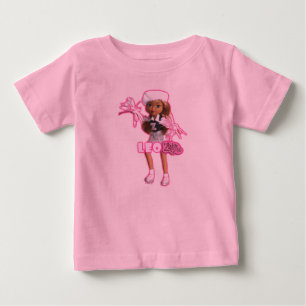 Camiseta Para Bebê T-shirt de Leo