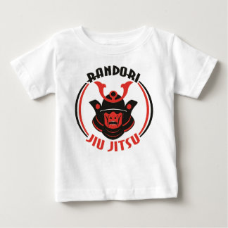 Camiseta Para Bebê T-shirt de Randori Jiu Jitsu do bebê