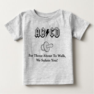 Camiseta Para Bebê T-shirt de RockBaby