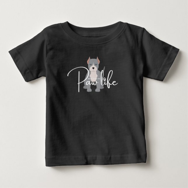 Camiseta Para Bebê T-Shirt de Touro (Frente)