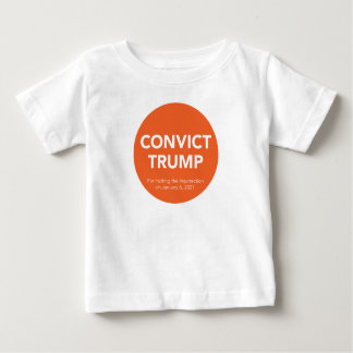 Camiseta Para Bebê T-Shirt de Trump Toddler