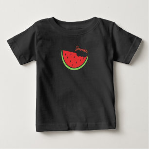 Camiseta Para Bebê T-Shirt de Verão Personalizado