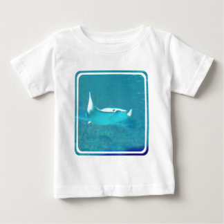 Camiseta Para Bebê T-shirt do bebê da arraia-lixa