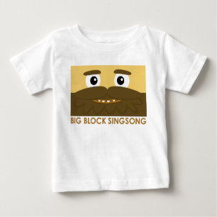 Camiseta Para Bebê T-shirt do bebê da região selvagem de BBSS