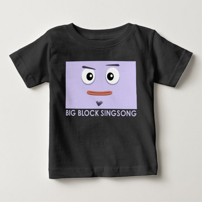 Camiseta Para Bebê T-shirt do bebê do mágico de BBSS (Frente)