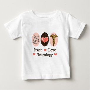 Camiseta Para Bebê T-shirt do bebê do neurologista da neurologia do