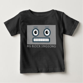 Camiseta Para Bebê T-shirt do bebê do robô de BBSS