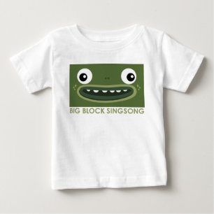 Camiseta Para Bebê T-shirt do bebê do sapo de BBSS