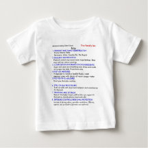 T-shirt do bebê MSDS