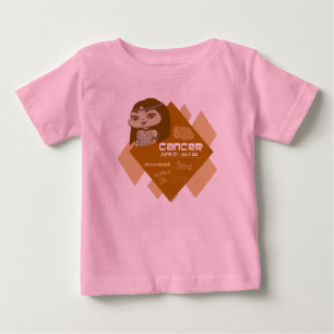 Camiseta Para Bebê T-shirt do cancer
