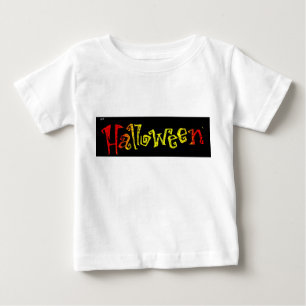 Camiseta Para Bebê T-Shirt do Halloween