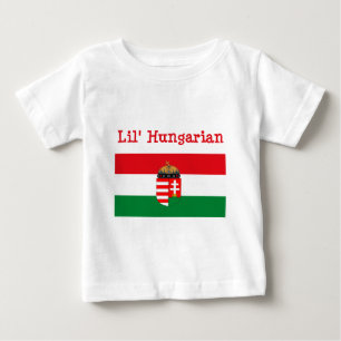 Camiseta Para Bebê T-shirt do Hungarian de Lil