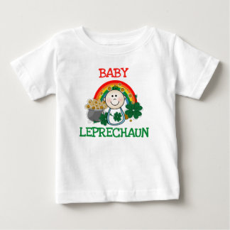 Camiseta Para Bebê T-shirt do Leprechaun do bebê