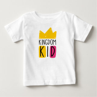 Camiseta Para Bebê T-shirt do miúdo do reino