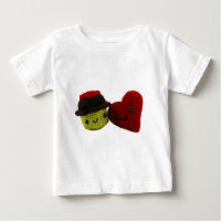 T-shirt do muffin do amor - criança