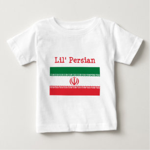 Camiseta Para Bebê T-shirt do persa de Lil