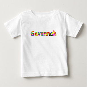 Camiseta Para Bebê T-shirt do savana