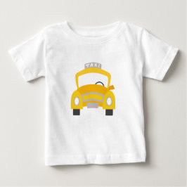 Camiseta Para Bebê T-shirt do táxi da criança