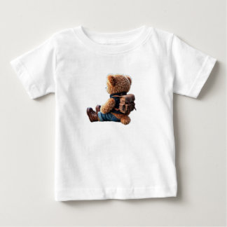 Camiseta Para Bebê T-Shirt do urso de pelúcia