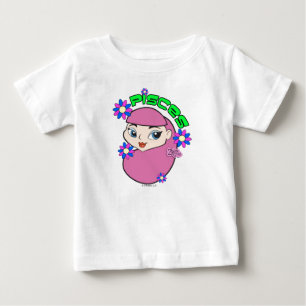 Camiseta Para Bebê T-shirt dos peixes