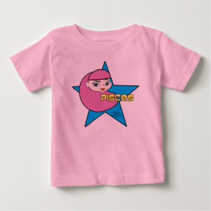 Camiseta Para Bebê T-shirt dos peixes