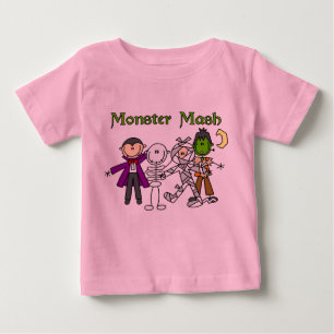 Camiseta Para Bebê T-shirt e presentes da erva-benta do monstro