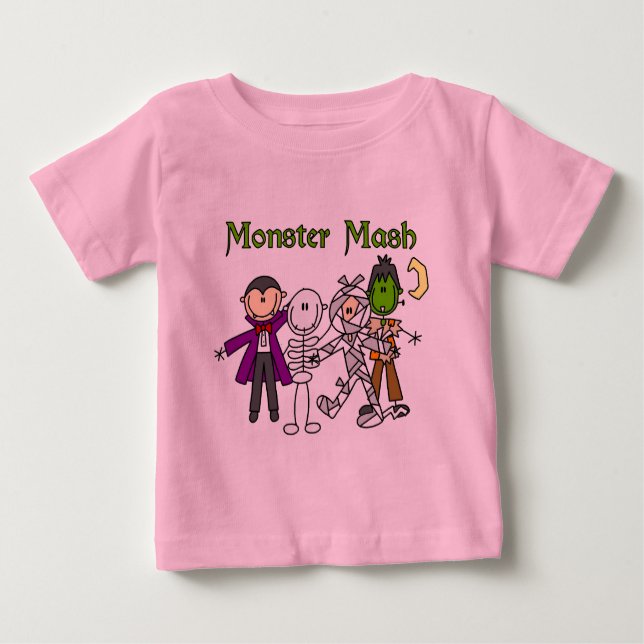 Camiseta Para Bebê T-shirt e presentes da erva-benta do monstro (Frente)