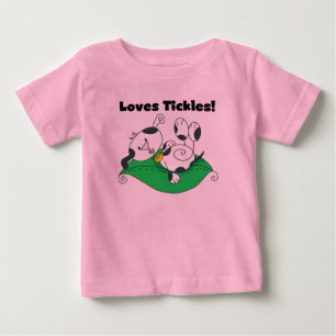 Camiseta Para Bebê T-shirt e presentes das cócegas dos amores