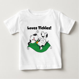 Camiseta Para Bebê T-shirt e presentes das cócegas dos amores