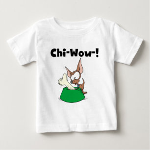 Camiseta Para Bebê T-shirt e presentes de Chihuhua Qui-Wow